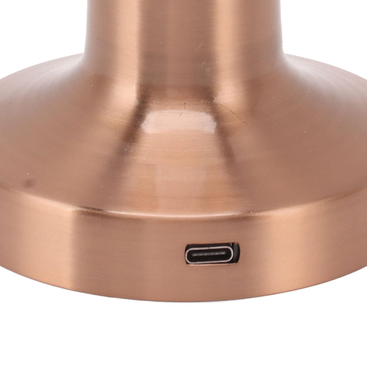 Stylish decorative desk lamp enhancing a contemporary dining setting.